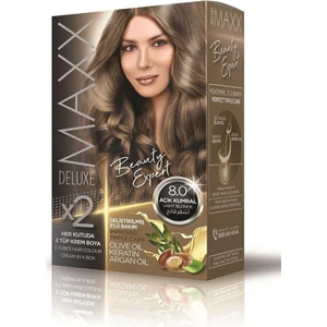 Maxx Deluxe Saç Boyası 8 .0 Açık Kumral