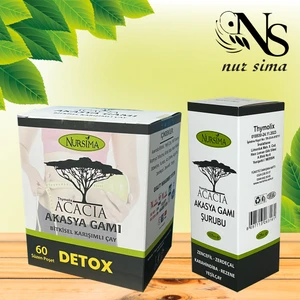 Acacia Akasya gamı Çayı + Akasya gamı Şurubu 2024 Detox Seti