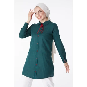 Yeşil Tesettür Tunik 13159