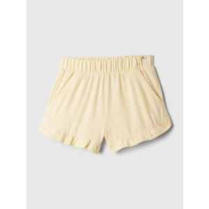 Kız Bebek Sarı Mix And Match Pull-On Şort