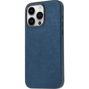 Rona Store iPhone 15 Pro Max Uyumlu Zore Mikro Fiber Mimoza Kapak-Mavi