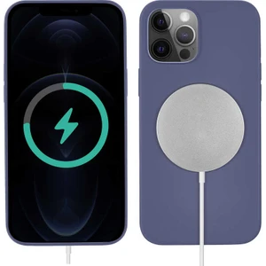 Rona Store iPhone 13 Pro Max Uyumlu Zore Silksafe Wireless Kapak-Mor