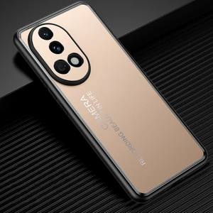 Huawei Nova 12 Için Buzlu Metal Kasa (Yurt Dışından)