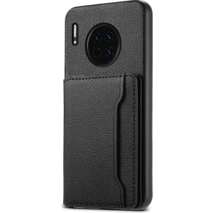 Huawei Mate 30 Için Buzağı Dokulu Tam Kaplama Kılıf (Yurt Dışından)