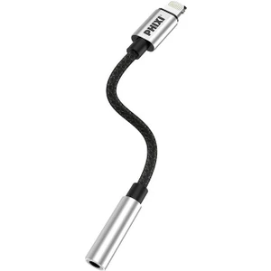 Basic CA110 Metal Başlıklı Örgü Kablo Lightning To 3.5mm Jack Çevirici