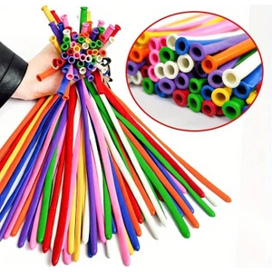 Kuzey Oyuncak Pcs Sausage Balloon Mıxed Color Vıp 100 Adet Sosis Balon Karışık Renkli Sosis Balon