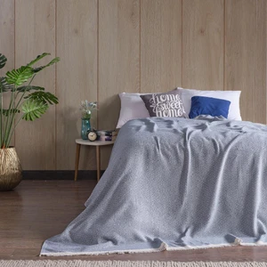 Miabella Home Çift Kişilik Deniz Kabuğu Desen Pike - Yatak Örtüsü