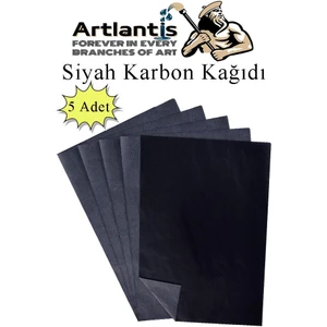 Siyah Karbon Kağıdı A4 5 Adet 21X29,7 cm Kopya Kağıdı Transfer Kağıdı Renkli Karbon Kağıdı