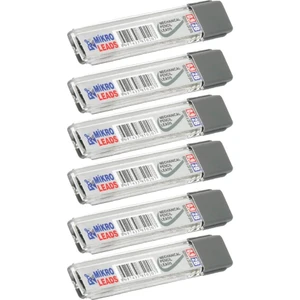 Kalem Ucu 2b 0 9 mm 6 Adet Mekanik Uçlu Otomatik Kurşun Kalem Ucu 2b 60 mm x 0 9 mm Siyah Mikro Uç Kısa