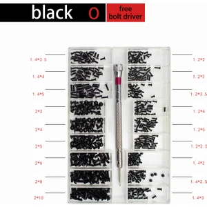Peri Store Pc Vidaları Sıralı Set -O- Bilgisayar Vidaları HDD SSD Evrensel Dizüstü Bilgisayar