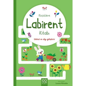 1001 Çiçek Kitaplar Küçüklere Labirent Kitabı / Dikkat ve Algı Geliştirir - Matthew Oldham