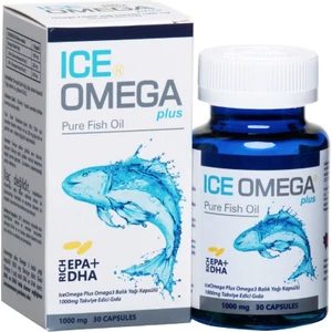 Ametis Ice Omega Plus Balık Yağı Kapsülü 1000mg 30 Kapsül