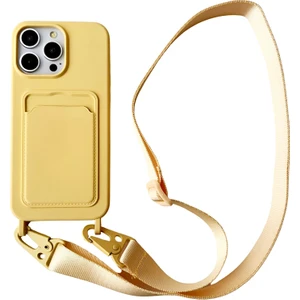 Xstep Case iPhone 15 Pro Max Geniş Ipli Düşmeye Dayanıklı Sıvı Silikon Kapak (Yurt Dışından)