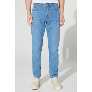 ALTINYILDIZ CLASSICS Erkek Açık Mavi Comfort Fit Rahat Kesim %100 Pamuk Esnek Denim Jean Kot Pantolon