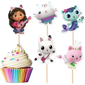 Parti Dükkanım Gabby'nin Hayal Evi Şekilli Kürdan 10 Adet