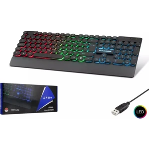 HDX2604 Gaming Oyuncu Klavye Rainbow/usb/rgb Işıklı Türkçe Q Klavye
