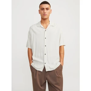 Jack & Jones Erkek Kisa Kollu Pola Yaka Tisört - Jeff