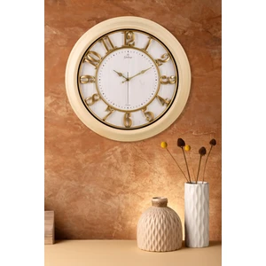 Kabartma Rakam Duvar Saati 46 cm