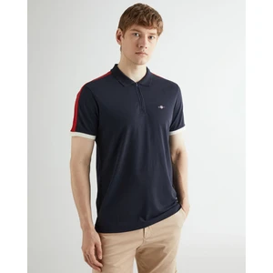Erkek Lacivert Regular Fit Renk Bloklu Polo 2424123T.433