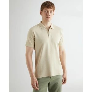 Erkek Bej Regular Fit Polo 2062021.239