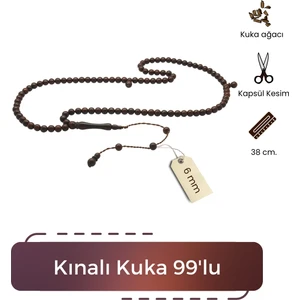 Kınalı Kuka 99'lu 6ml Tesbih