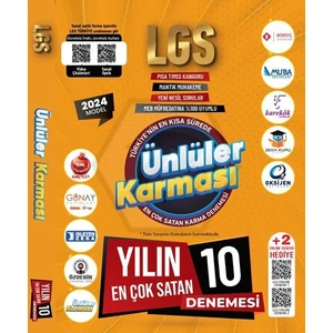 Ünlüler Karması 2021 8. Sınıf 10 Deneme 10 Yayın