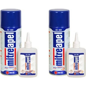 Mitre Apel Mitreapel Hızlı Yapıştırıcı 100 G + 400 ml Ac. x 2 Adet
