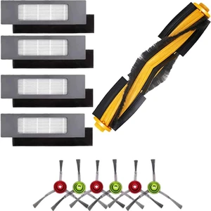 Deebot N8 T8 Için Aksesuarlar 1 Ana Fırça 4 Filtrer 6 Yan Fırçalar T8 N8 Ozmo 950 920 Yedek (Yurt Dışından)