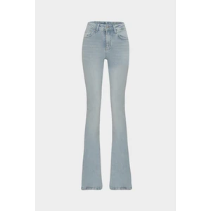 Açelya Okcu High Waist Flare Leg Full Length Stretc  Jean