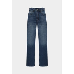 Açelya Okcu High Waist Tailored Baggey Balloon Kadın Jean Pantolon
