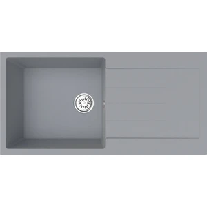 Gri Tek Göz Granit Evye 50X100 cm GR100T