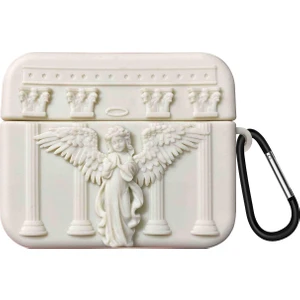 Pro 2.Nesil Cartoon Figürlü Silikon Kılıf Bej