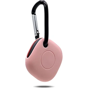 Samsung Galaxy Smarttag Kılıf, Silikon Anahtarlık Pembe