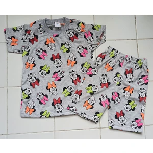 S.K Butik Kız Çocuk Tshirt Şort Takım