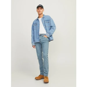 Jack & Jones Erkek Clark Evan 495 Regular Fit Jean Pantolon