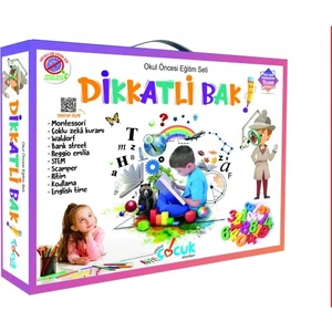 Dikkatli Bak Okul Öncesi Eğitim Seti