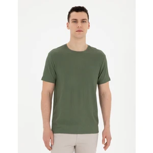 Pierre Cardin Erkek Haki Slim Fit Tişört 50288914-VR027