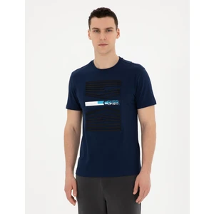 Pierre Cardin Erkek Lacivert Slim Fit Tişört 50281056-VR033