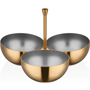 - Star Çerezlik - 3'lü - Gold Titanyum
