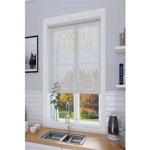 Özel Jaluzi Beyaz 25 Mm Metal  Jaluzi