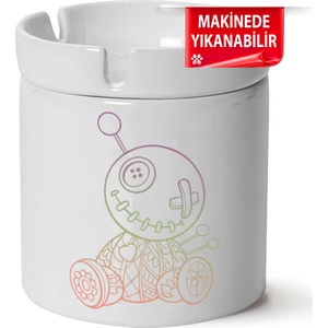 Çakılap Custom Baskılı Porselen At-Söndür Küllük (Kl-Krs)