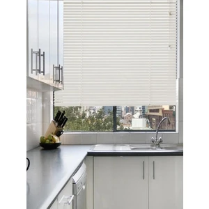 Özel Jaluzi Krem 25 Mm Metal  Jaluzi