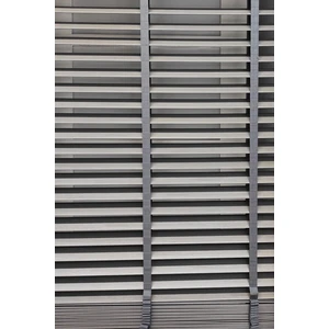 Özel Jaluzi Gri 50 Mm Ahşap Görünümlü Jaluzi