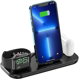 FXN-A32 3 In 1 Kablosuz Iphone Watch Wireless Hızlı Şarj Standı