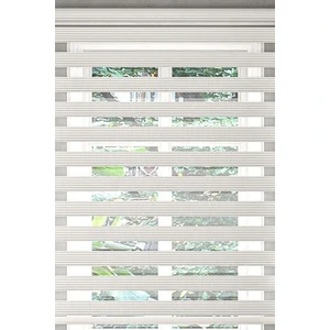 Özel Jaluzi Ekru Dar Piliseli Zebra Perde