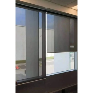 Özel Jaluzi Antrasit Sun Screen Stor Perde 1. Kalite Sun Screen Perde