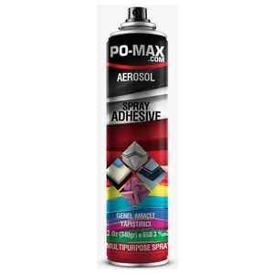 Po-Max Adhesıve Sprey Aerosol Genel Amaçlı Yapıştırıcı 340 gr