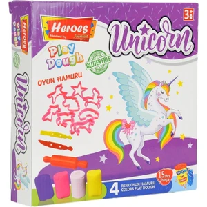 Oyun Hamuru Unicorn Seti - Orta Boy