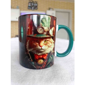Mugs And Love Sherlock Pisi Vintage Baskı Kupa