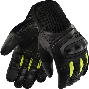 Speed Up Yazlık Motosiklet Eldiveni Siyah-Neon Sarı